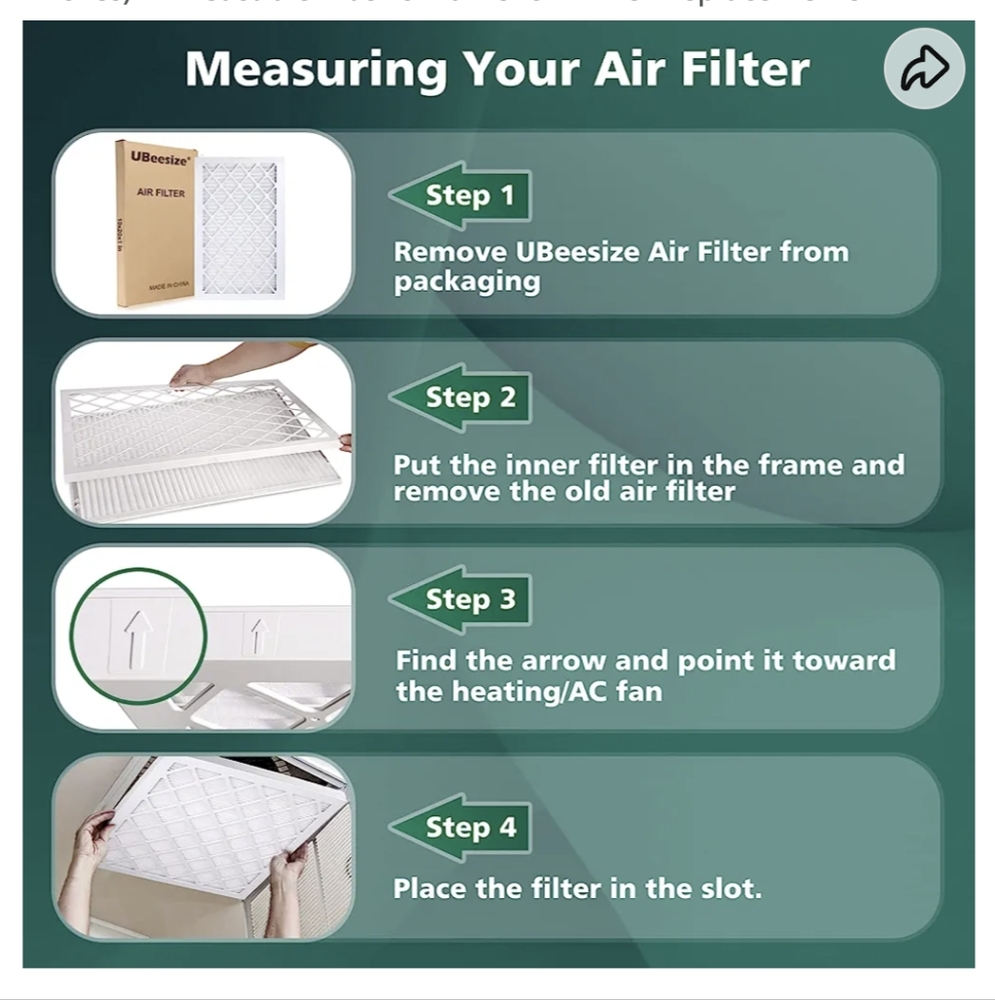 Reuseable air filter ( NEW ) - Picture 6 of 6